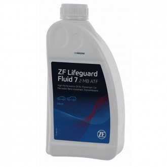 Масло трансмиссионное синтетическое LIFEGUARDFLUID емкостью 1л ZF 5961.307.352