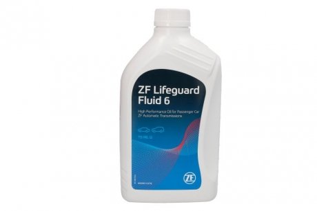 Олива трансмісійна ATF LifeGuardFluid 6, 1л. ZF S671090255 (фото 1)