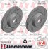 Диск тормозной BMW BLACK Z mit ECE R90 ZIMMERMANN 150295153 (фото 1)