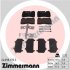 Комплект тормозных колодок ZIMMERMANN 24098.170.3 (фото 5)