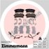 Колодки тормозные дисковые, к-кт ZIMMERMANN 246431702 (фото 1)