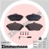 Колодки тормозные дисковые, к-кт ZIMMERMANN 248691951 (фото 1)