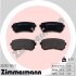 Колодки тормозные дисковые, к-кт ZIMMERMANN 252921551 (фото 1)