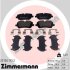 Колодки тормозные дисковые, к-кт ZIMMERMANN 257201732 (фото 1)