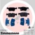 Колодки тормозные дисковые, к-кт ZIMMERMANN 257981551 (фото 1)