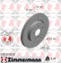 Диск гальмівний Coat Z ZIMMERMANN 430261820 (фото 1)