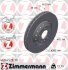 Диск гальмівний Formula Z Sport лівий ZIMMERMANN 460452870 (фото 1)
