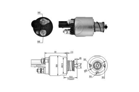 Втягуюче реле ZM ZM1498