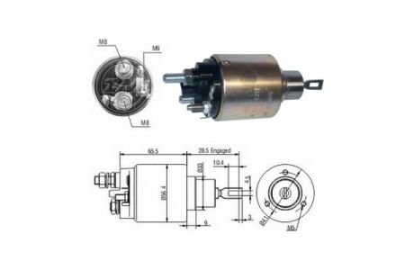 Втягуюче реле стартера ZM ZM3479